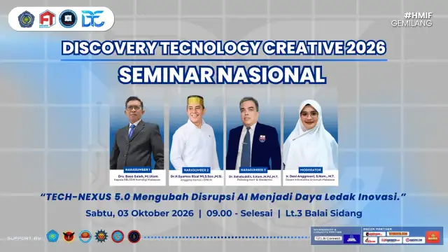 HMIF-FT Unismuh Makassar Gelar DTC 2026, Dorong Mahasiswa Hadapi Transformasi Teknologi 