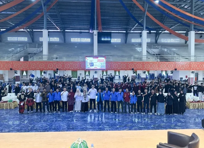 Anggota DPR RI Teguh Iswara Suardi Hadiri Pelantikan Pengurus Lembaga Kemahasiswaan Fakultas Teknik Unismuh Makassar