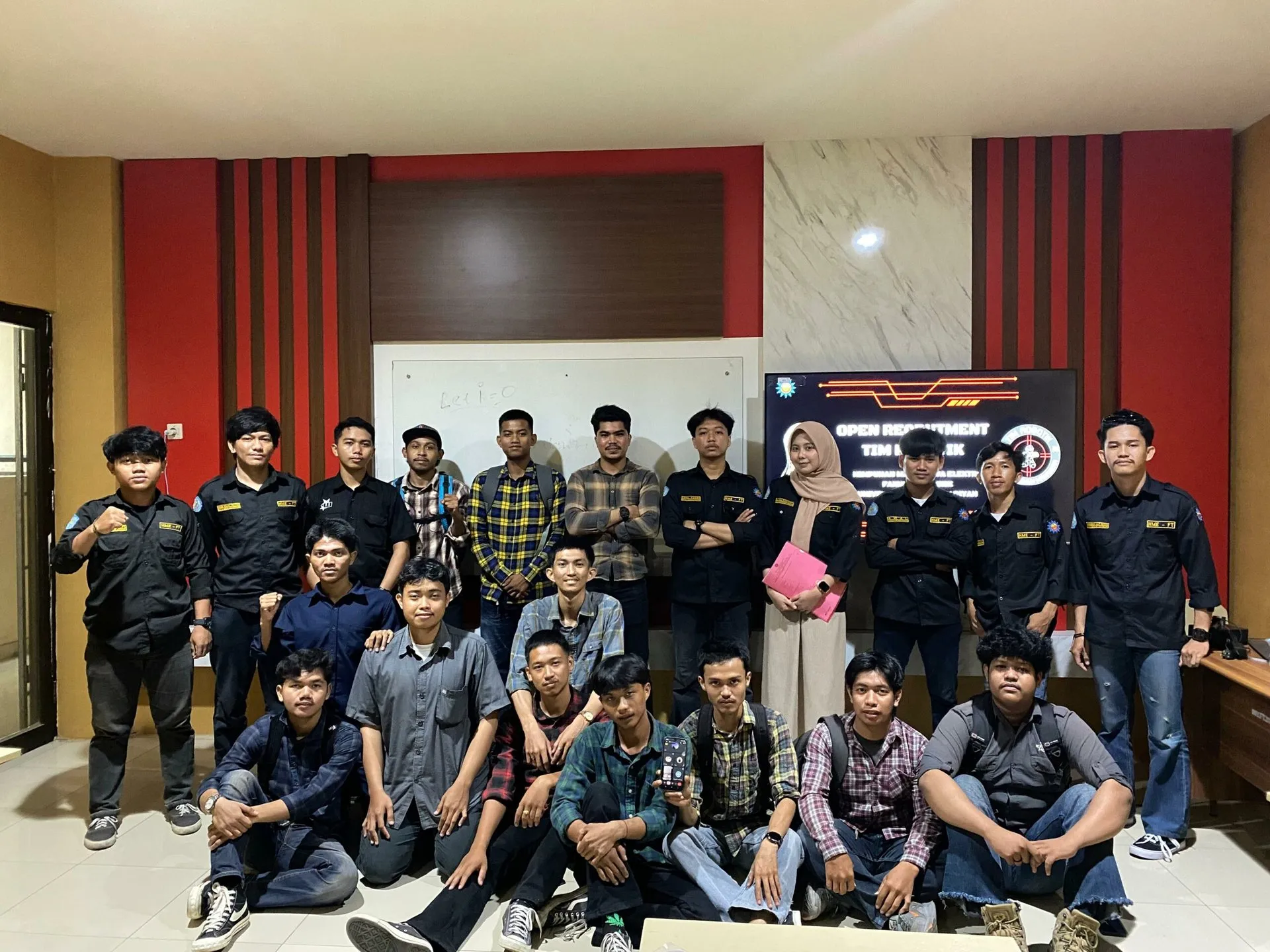 HME - Melaksanakan Sosialisasi Open Recruitment Tim Robotik.
