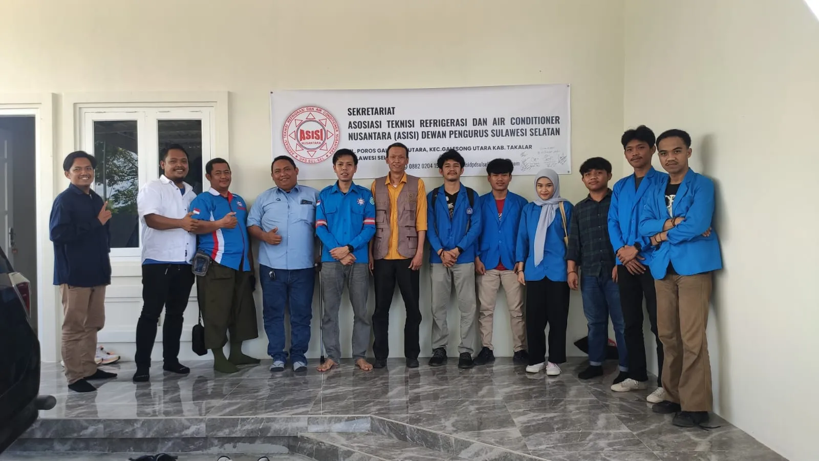 Mahasiswa Teknik Unismuh Makassar Magang di Asosiasi ASISI, Siap Terjun ke Dunia Proyek Lapangan.