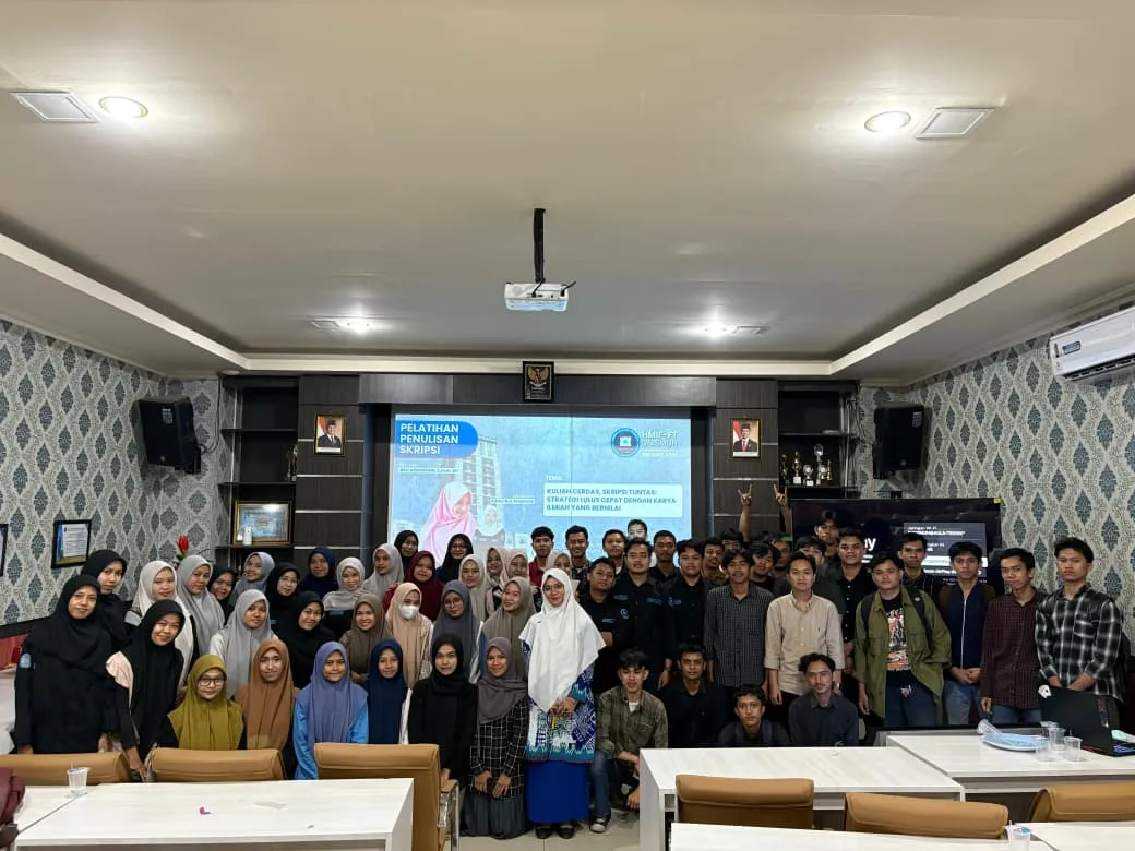 HMIF-FT Unismuh Makassar Gelar Pelatihan Penulisan Skripsi untuk Tingkatkan Kualitas Akademik Mahasiswa.